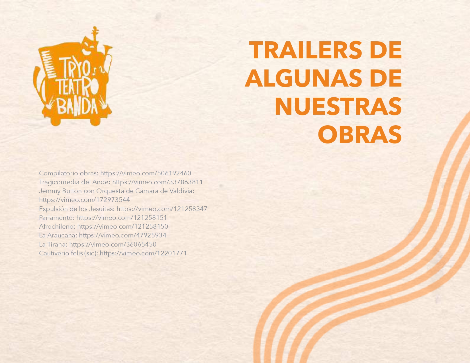 Tryo Teatro Banda 